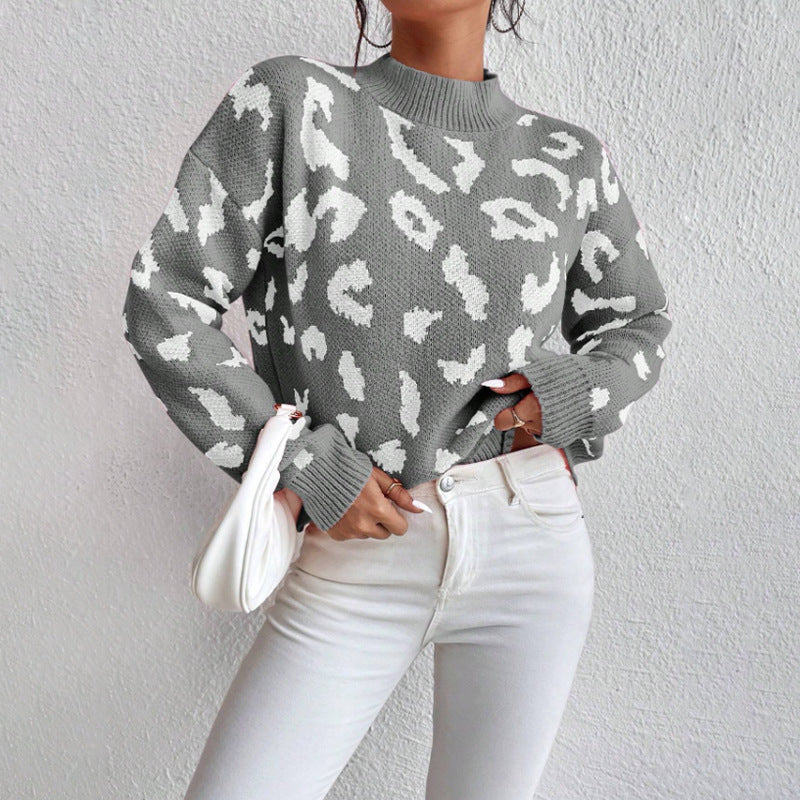 Lune London | Women's fashionable sweater with striking animal pattern and comfortable fit