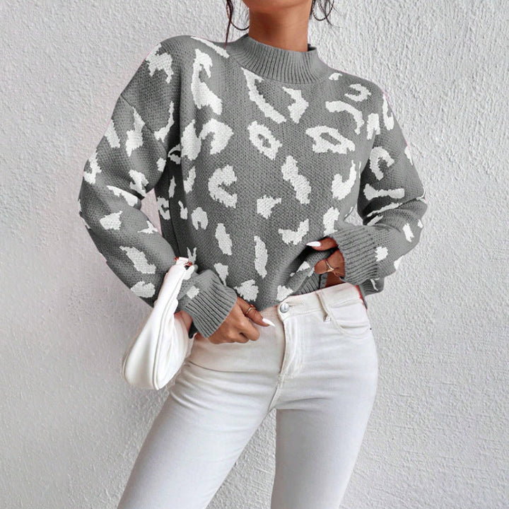 Lune London | Women's fashionable sweater with striking animal pattern and comfortable fit