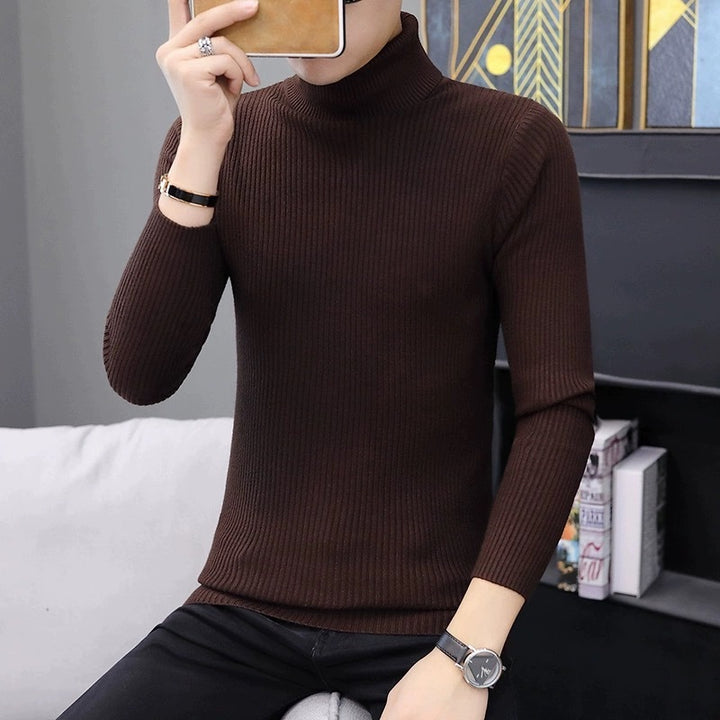 Trendy turtleneck sweater for women in soft knit Lune London