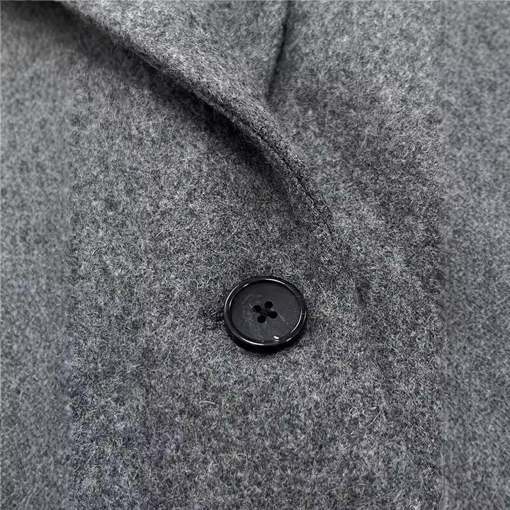 Chic and Stylish Textured Wool Blazer for Women