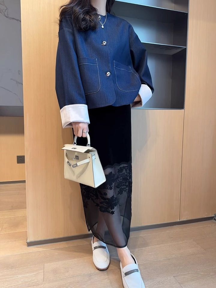 Blazer Court Élégant pour Femmes Chic & Stil