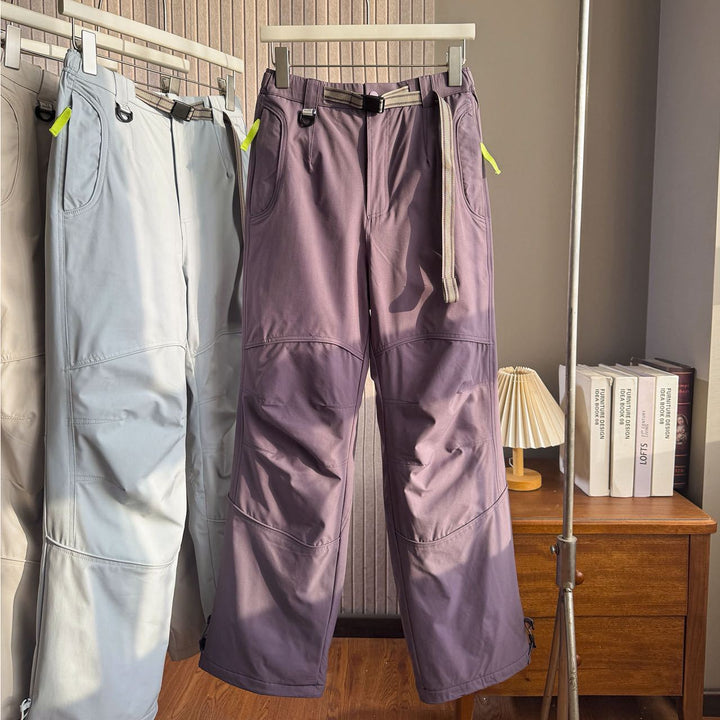 Pantalons de plein air multifonctionnels pour femmes avec taille réglable et poches pratiques Chic & Stil