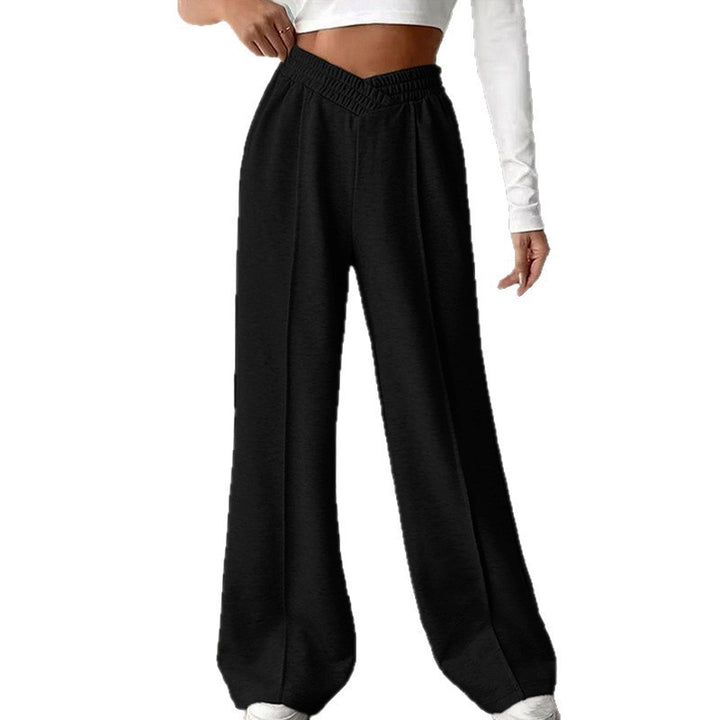 Loose-fitting leisure pants for women with elastic waistband Lune London