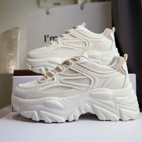 Lune London | Chunky Sneakers with Thick Sole and Adjustable Height