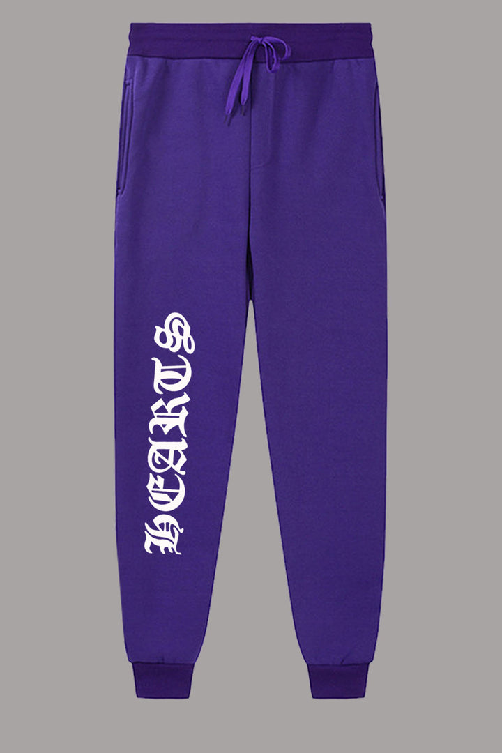Comfortable women's joggers with side inscription Lune London