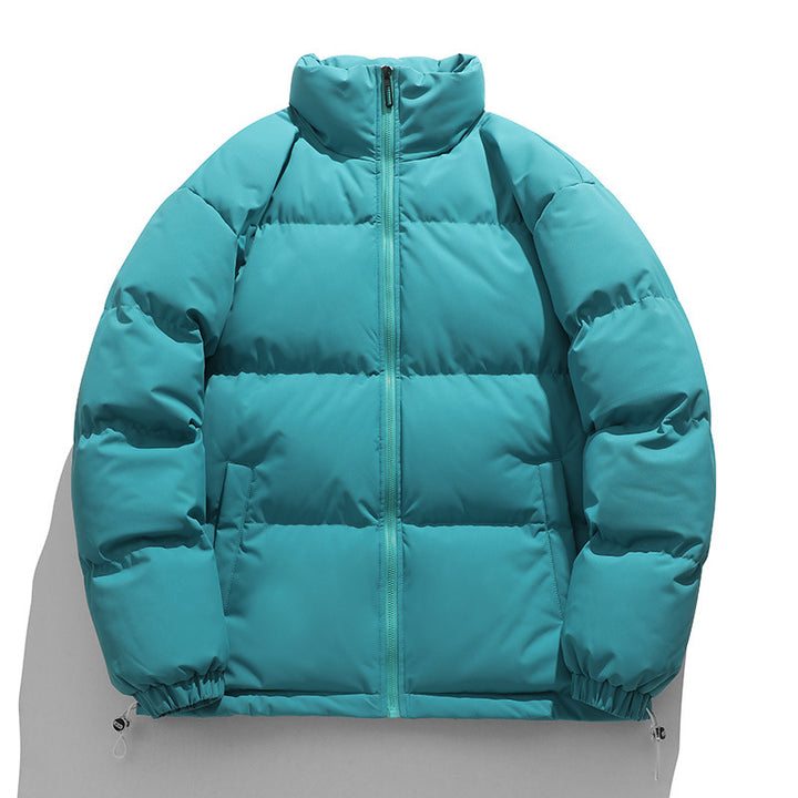 Insulated hooded jacket for men with high collar and stylish cut Lune London