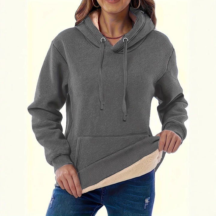 Ladies hoodie with soft lining and modern cut Lune London
