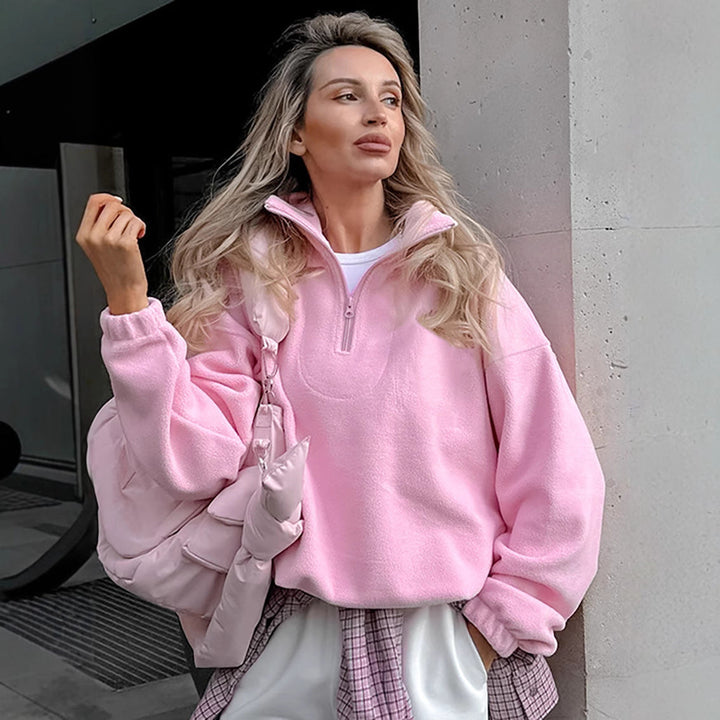 Ladies Fleece Pullover Lune London