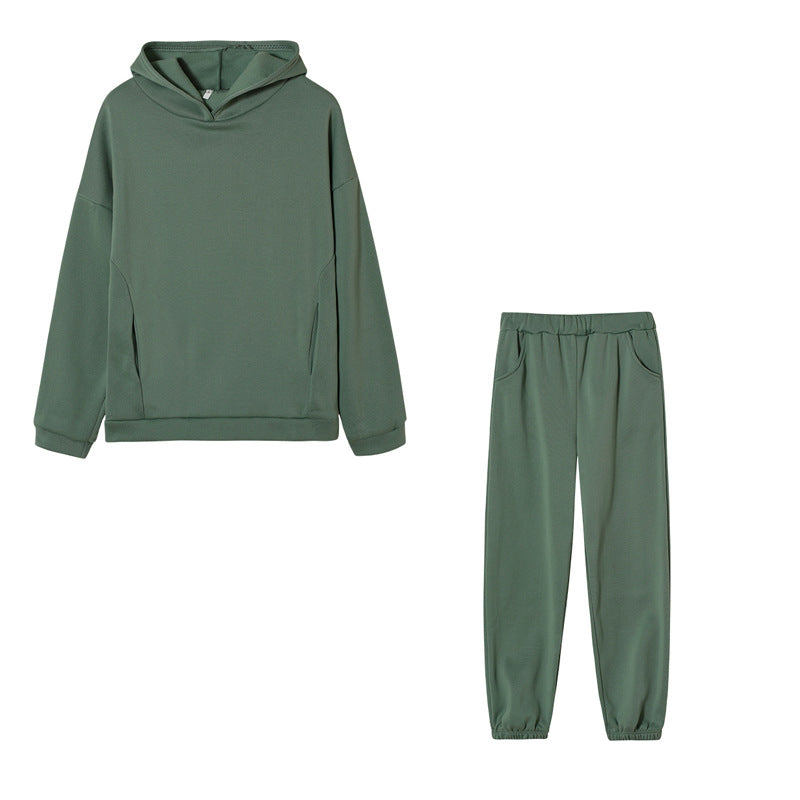 Ensemble de sweat à capuche sportif et de pantalon de jogging Chic & Stil pour femmes