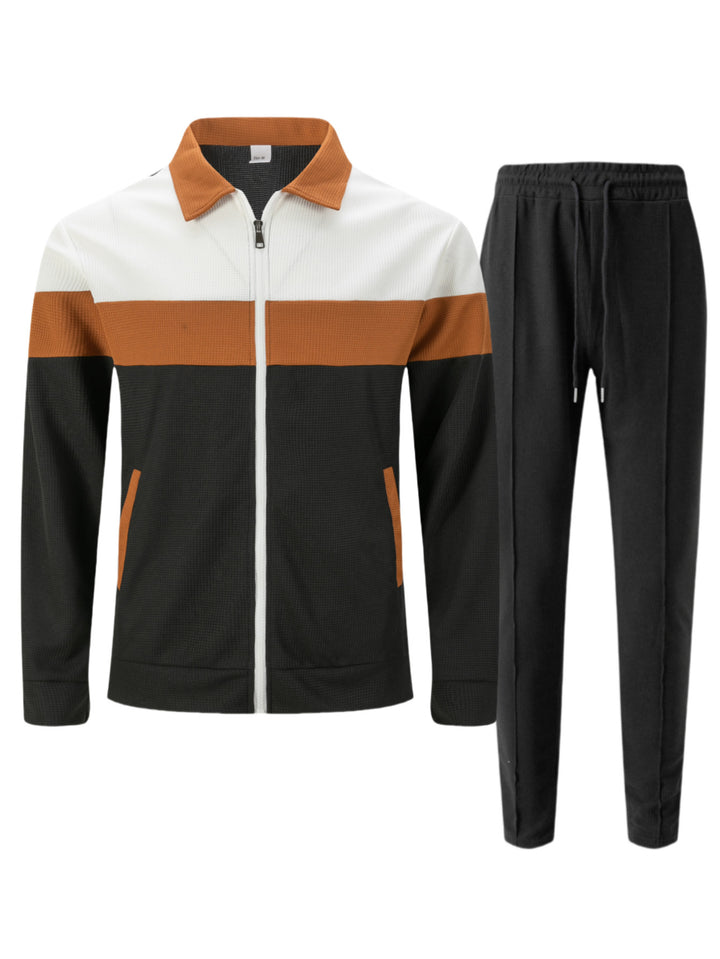 Men's sports tracksuit set with breathable material and functional pockets Lune London