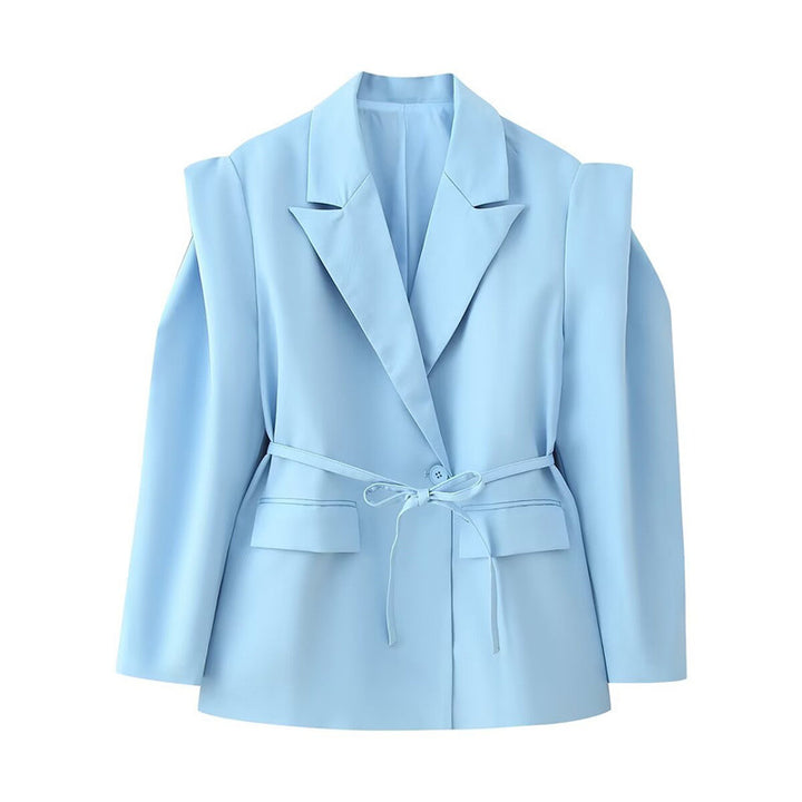 Modern jacket for women with adjustable belt and loose fit Lune London