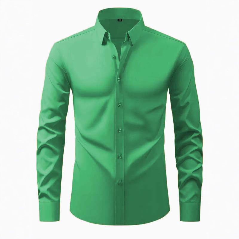 Men's Long-Sleeve Shirt with Innovative Cut and Modern Design Lune London