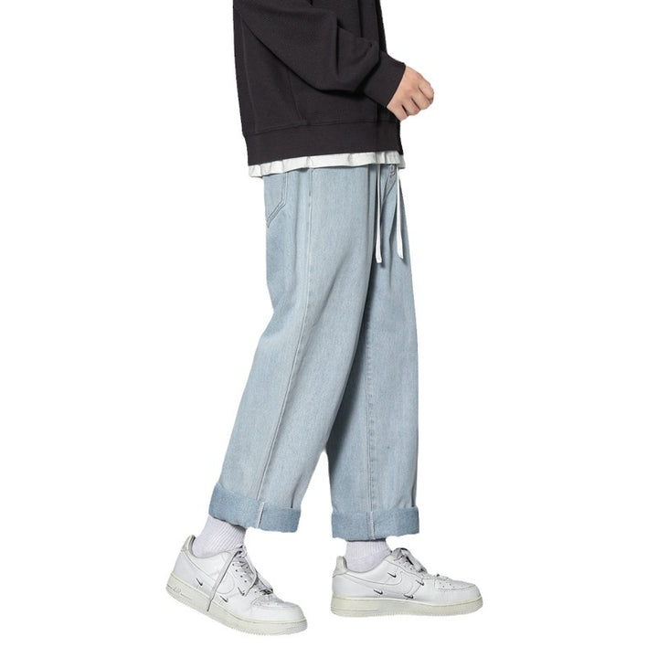 Dames Pantalons en Denim Amples Lune London