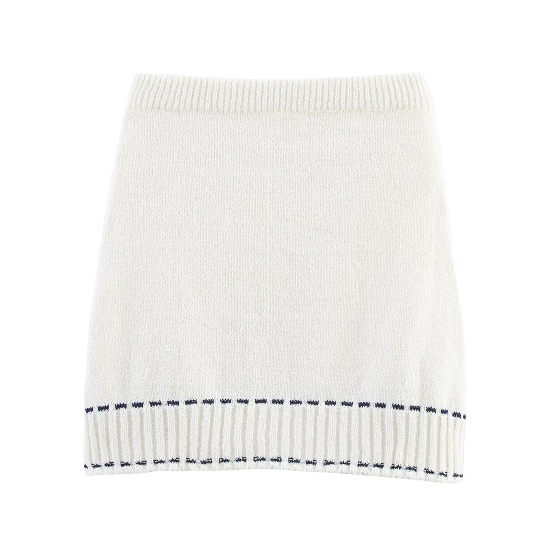 Lune London Elegant knitted skirt for women