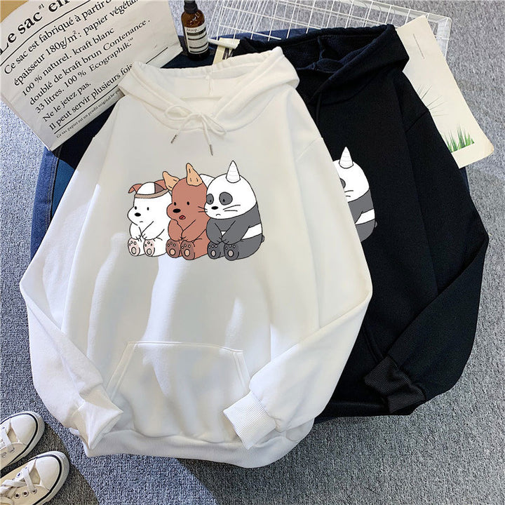 Women's hoodie with cute animal motif Chic & Stil