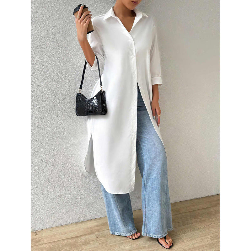 Lune London Long Button Dress for Women
