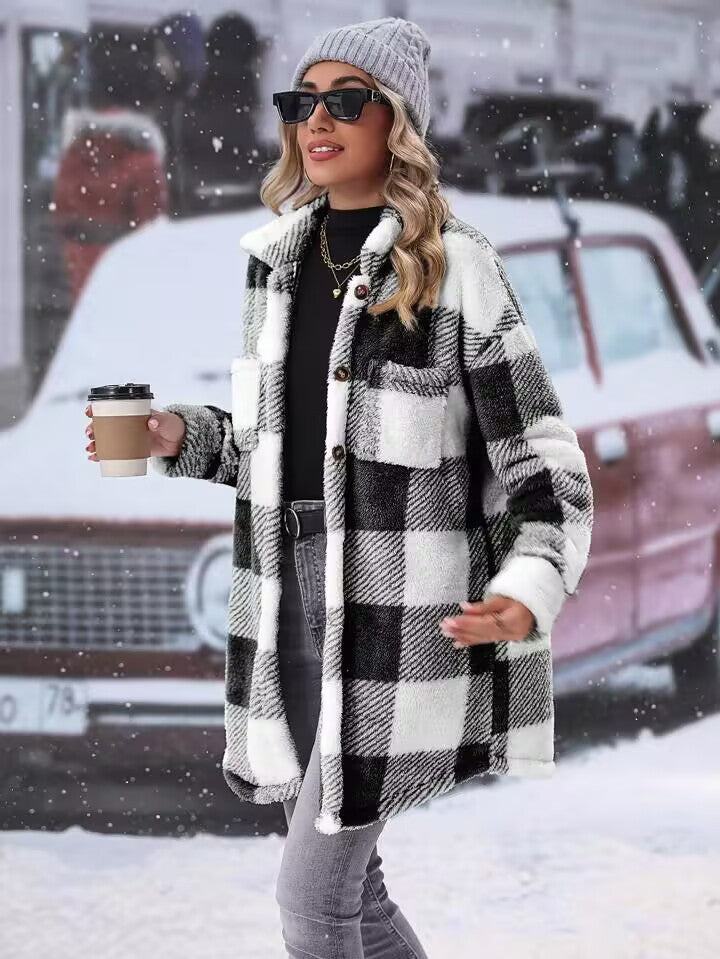 Women's Flannel Winter Jacket Lune London