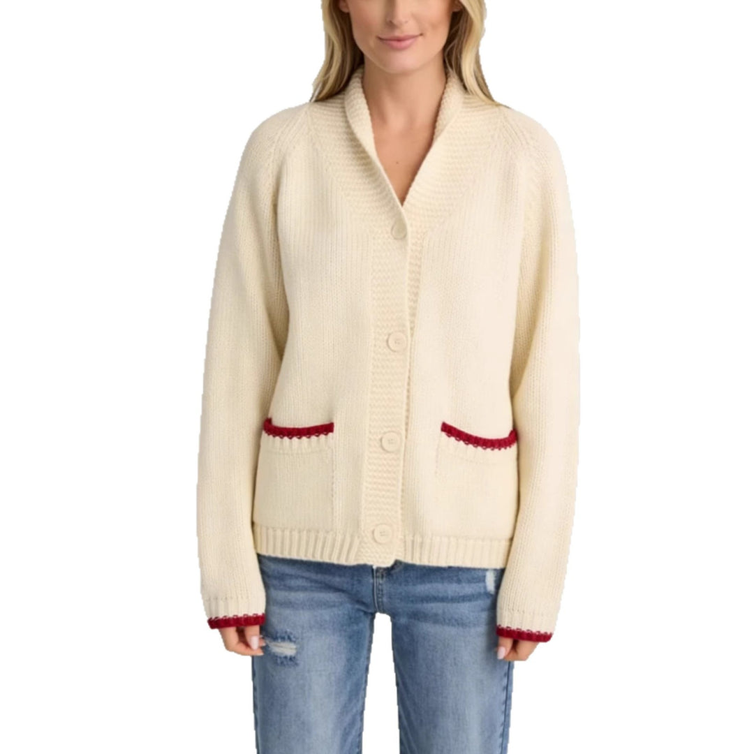 Cardigan pour femmes avec motif de crabe créatif Chic & Stil