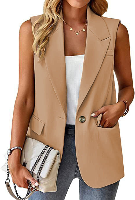 Women Chic Blazer Vest Lune London