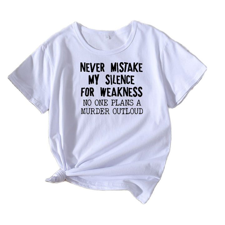 Ladies Short Graphic T-Shirt Lune London