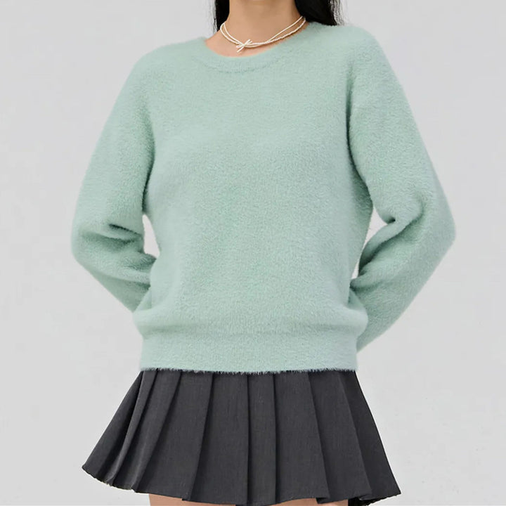 Ladies Trendy Cozy Sweater Loose Fit Lune London