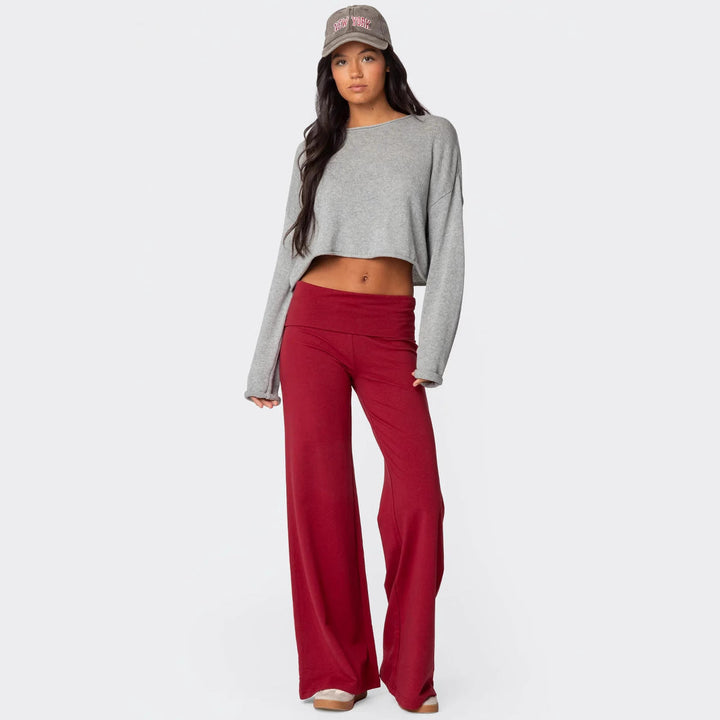 Ladies Wide-Leg Lounge Pants Lune London