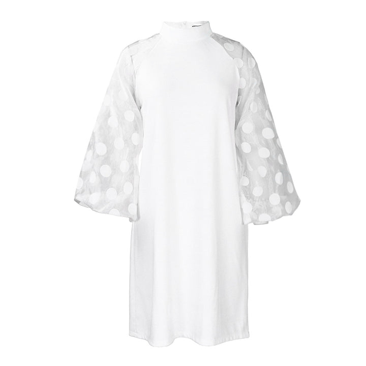 Ladies Elegant Maxie Dress with Chic Oversized Puff Sleeves and Style
