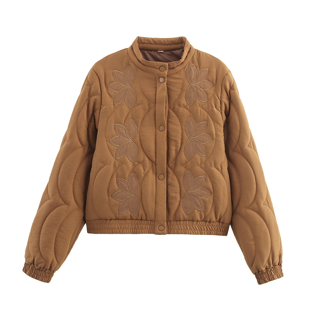 Quilted leisure jacket for women with floral design Lune London