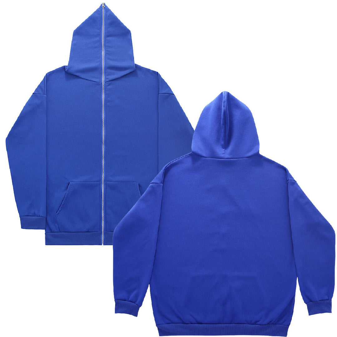 Ladies leisure hoodie with zip closure and practical side pockets Lune London