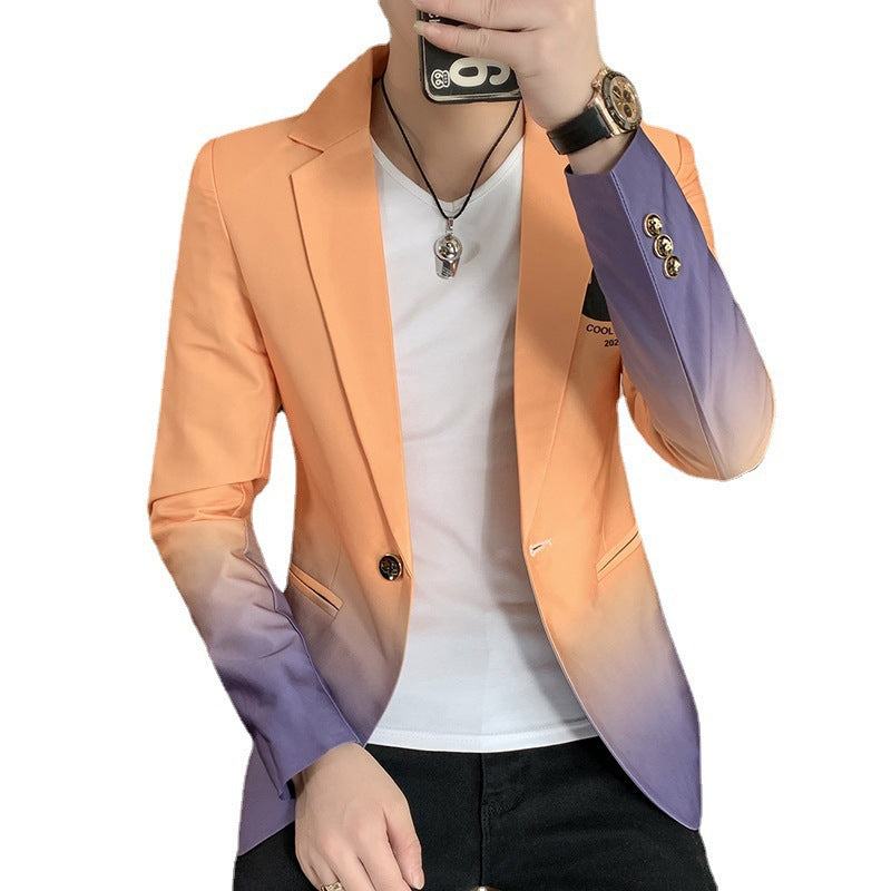 Modern gradient blazer jacket for men Lune London