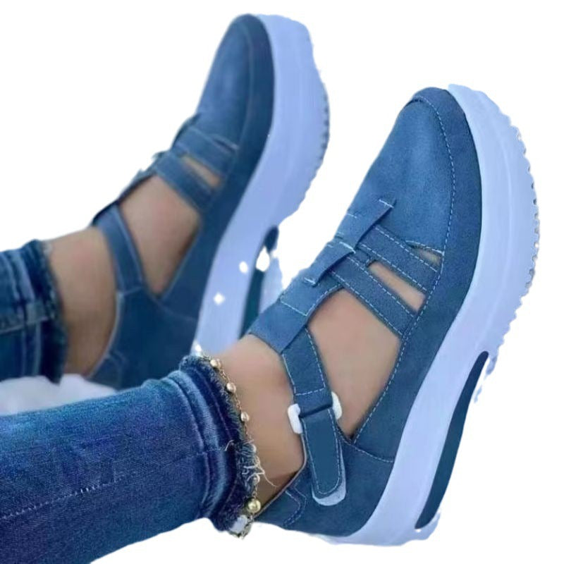 Chic and Style Elegant Slip-On Sneakers for Women with Ergonomic Strap System