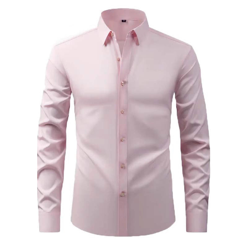 Men's Long-Sleeve Shirt with Innovative Cut and Modern Design Lune London