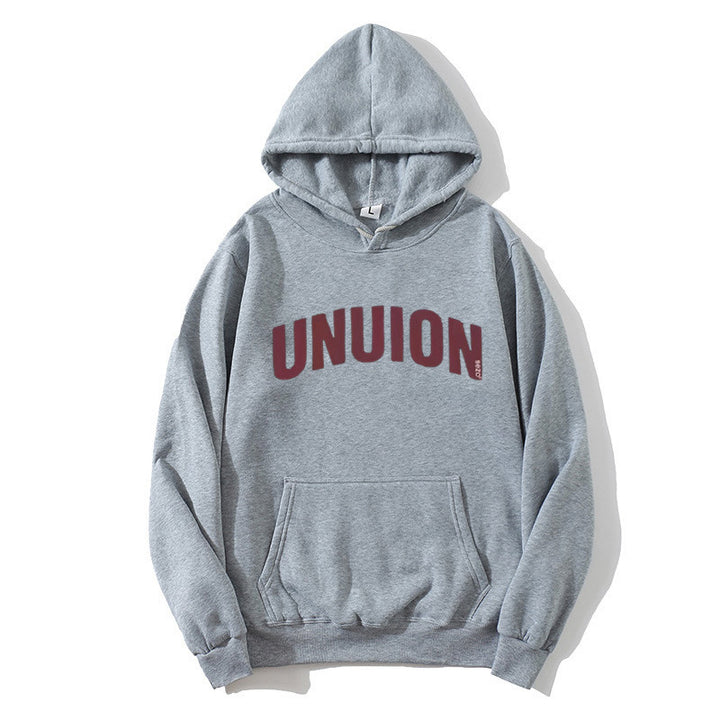 Women's hoodie with modern lettering Chic & Stil 1772612799