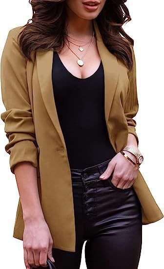 Women Elegant Blazer with relaxed fit and fine lapels Lune London
