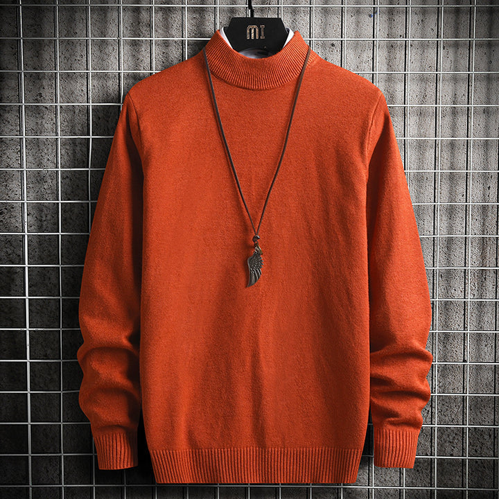 Men's turtleneck sweater in soft knitted quality Lune London