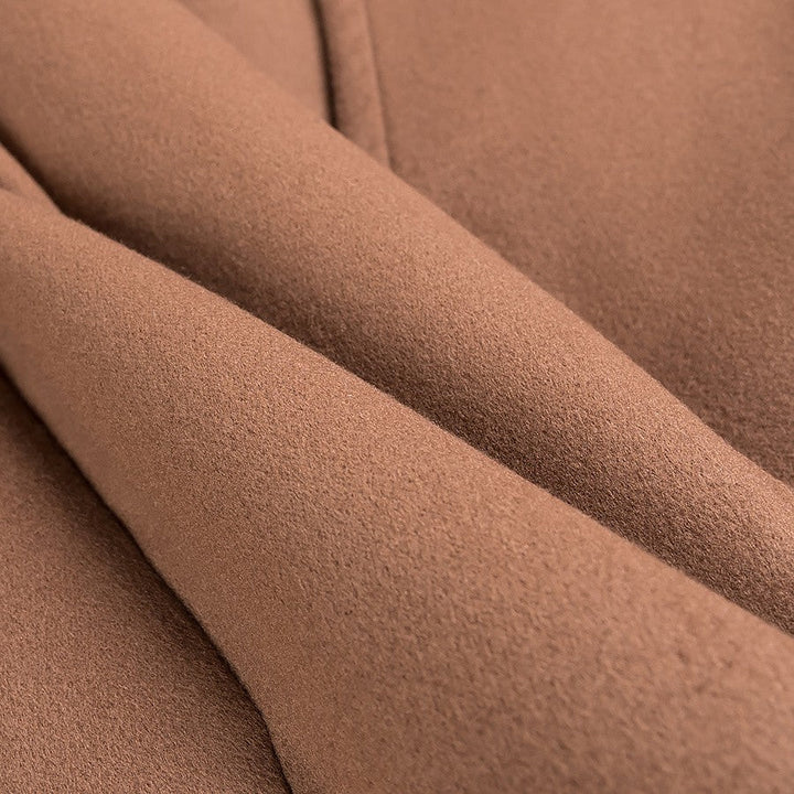 Lune London | Standing Collar Cape-Style Coat
