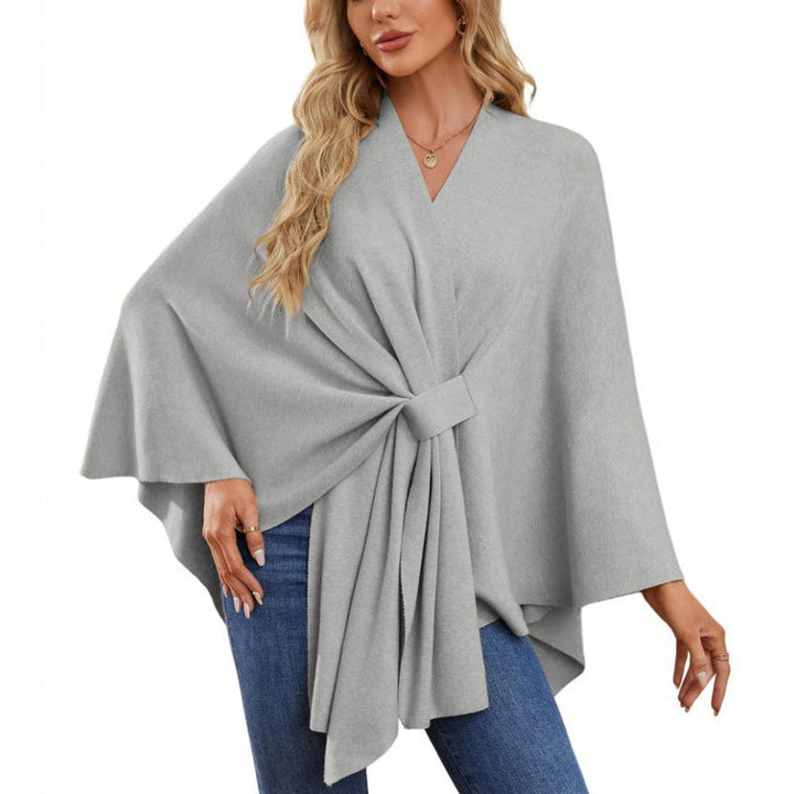 Trendy wrap coat for women with a chic and stylish design