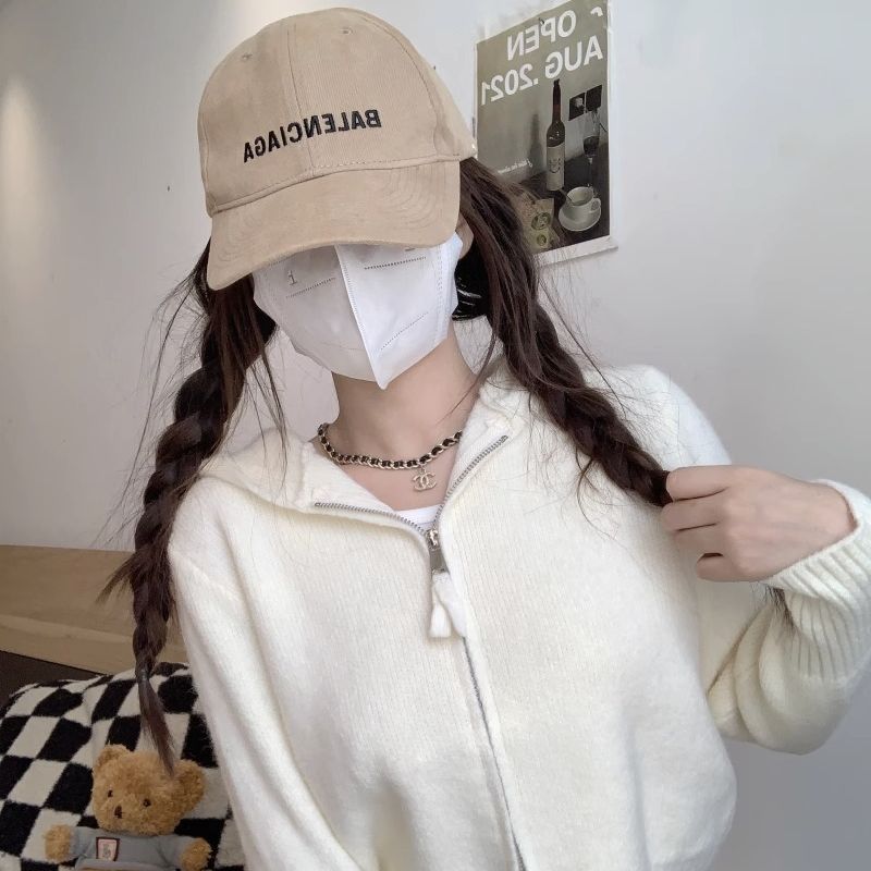 Cardigan à capuche pour femmes avec zip intégral Chic & Stil