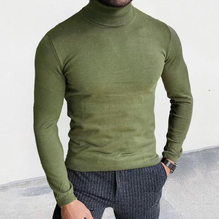 Men's Turtleneck Sweater Made Of High-Quality Cotton with A Pleasant Wearing Feel Lune London