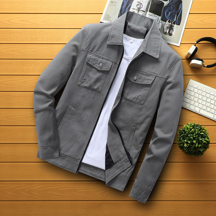 Stylish multifunctional jacket for men with practical pockets Lune London