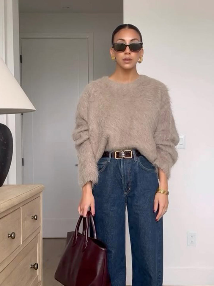 Cozy knitted sweater for ladies Lune London