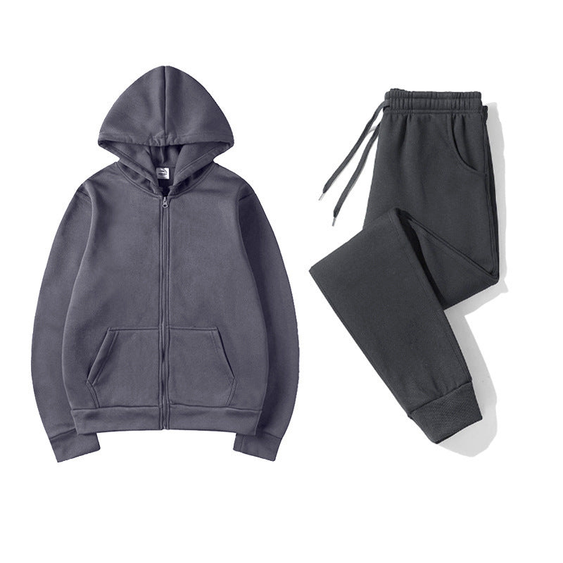 Women's sporty hoodie set with practical zipper and elastic waistband Lune London