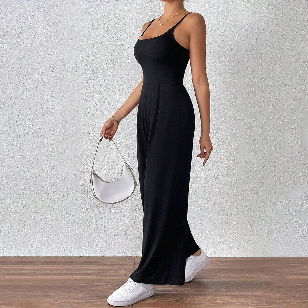 Combinaison décontractée pour femmes avec des bretelles fines et une coupe élégante Chic & Stil