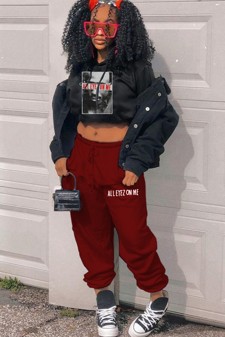 Hoodie and jogging set for women with eye-catching graphic print and modern cut Lune London