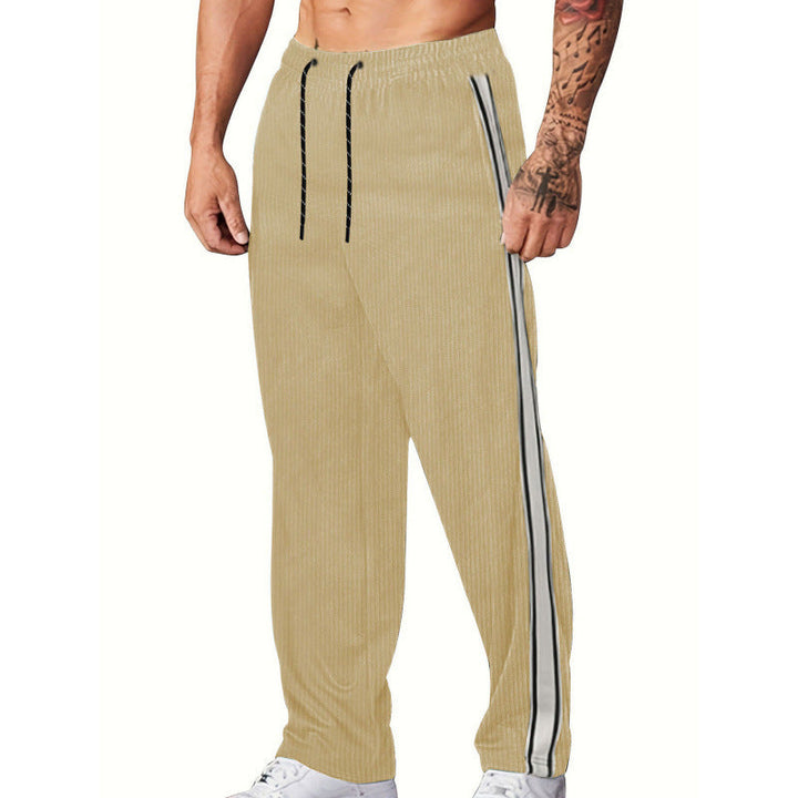 Men's sporty leisure pants with side stripes Lune London