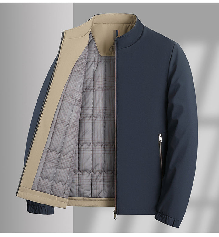 Modular transition jacket for men with insulated inner lining Lune London