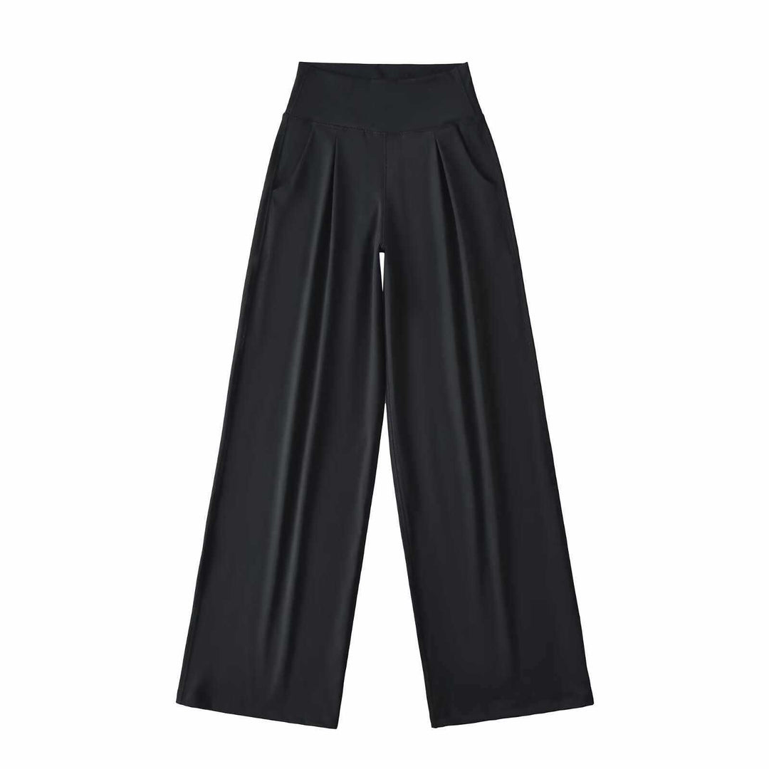 Elegant high-waisted palazzo pants for women Lune London