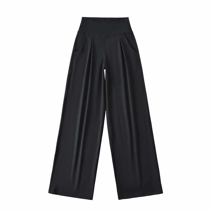 Elegant high-waisted palazzo pants for women Lune London