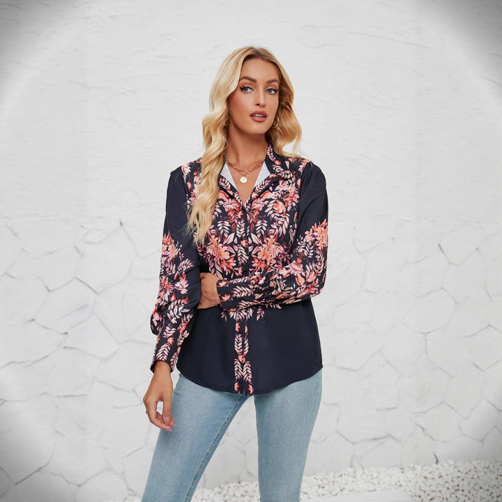 Blouses for women with floral patterns and elegant puff sleeves Chic & Stil