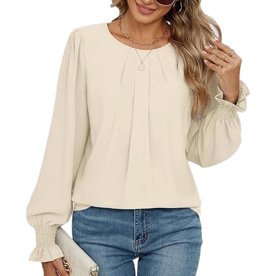 Blouse élégante pour dames avec manches bouffantes Chic & Stil